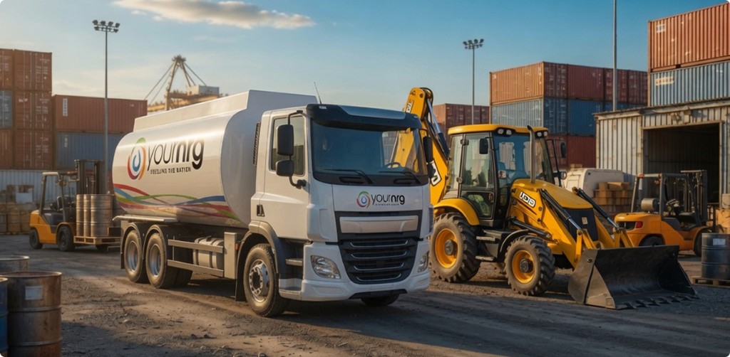 Your NRG fuel tanker at depot